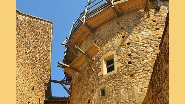 Château de Guédelon Le château de Guédelon en construction